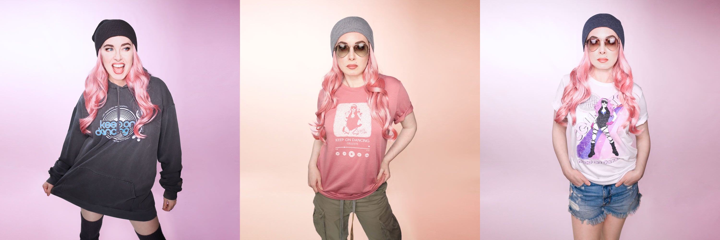 Celleste apparel banner