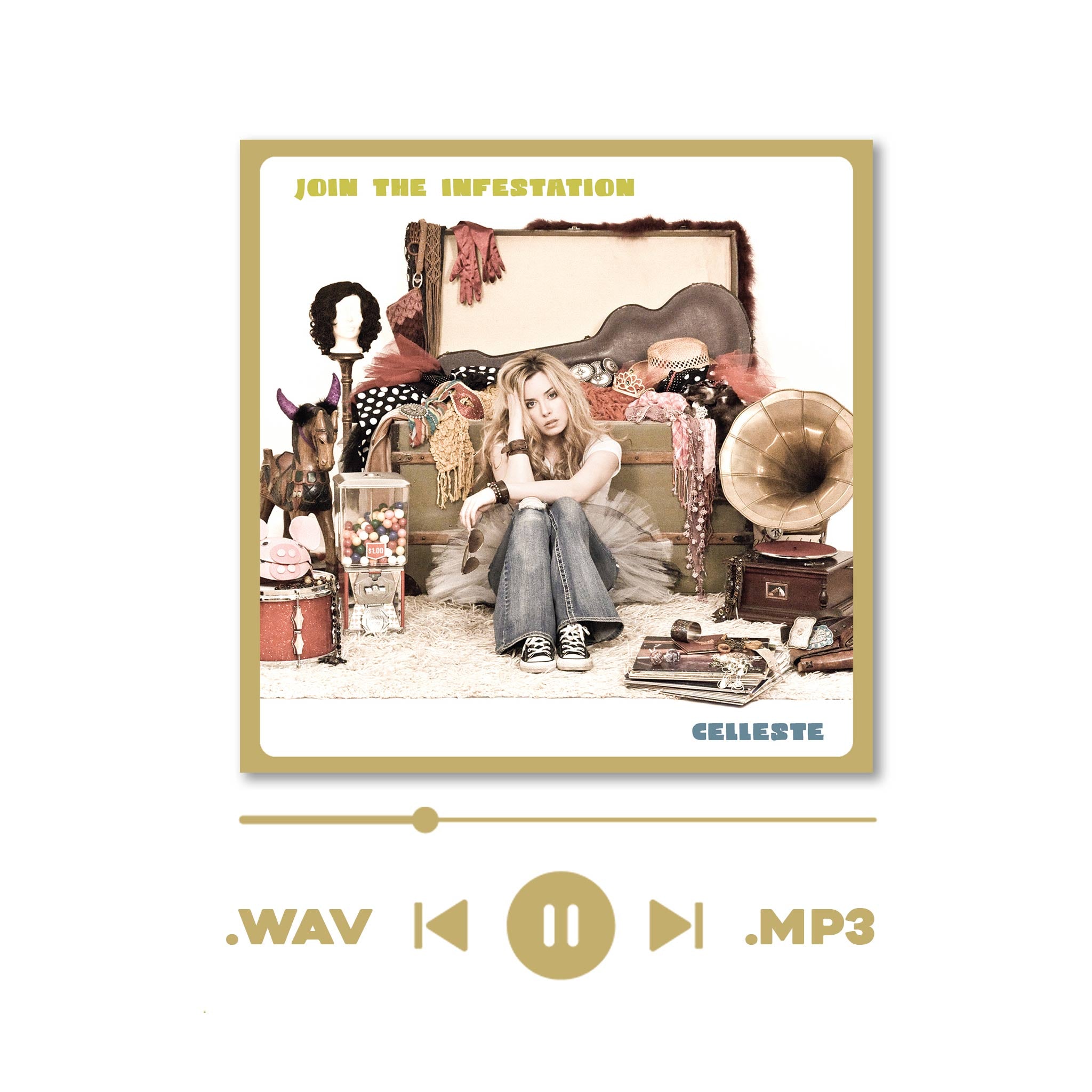 Celleste Join the Infestation Digital Download.